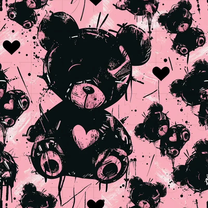 Spooky Valentines Day Patterns