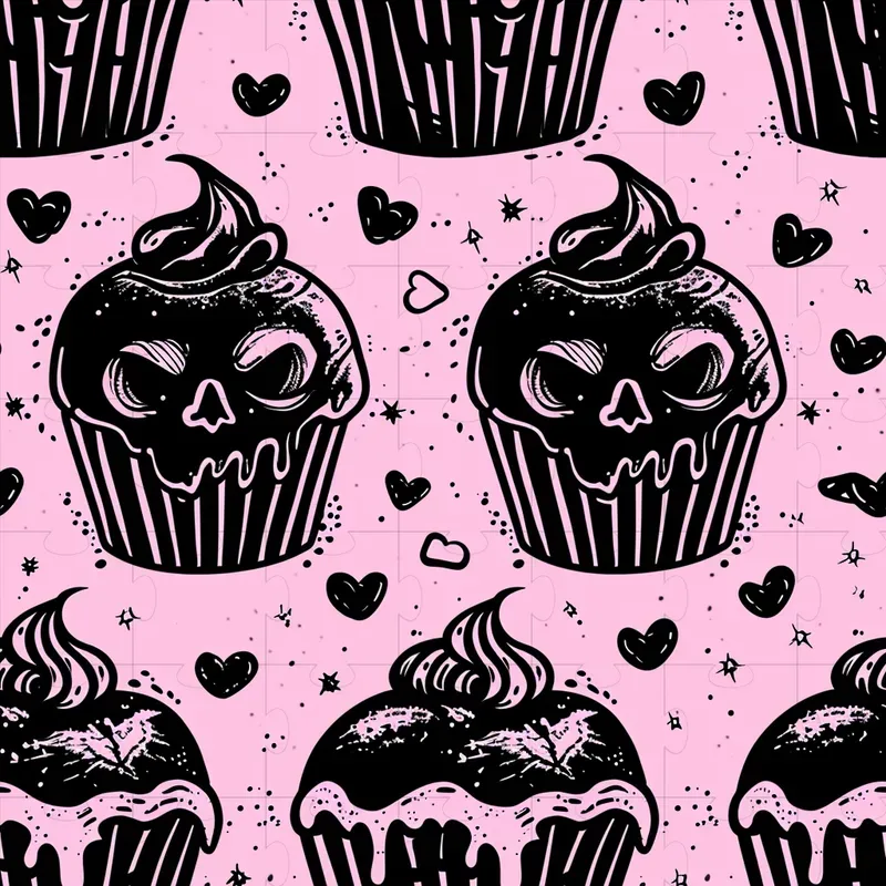 Spooky Valentines Day Patterns