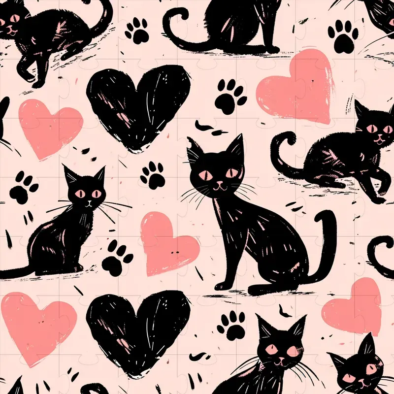 Spooky Valentines Day Patterns
