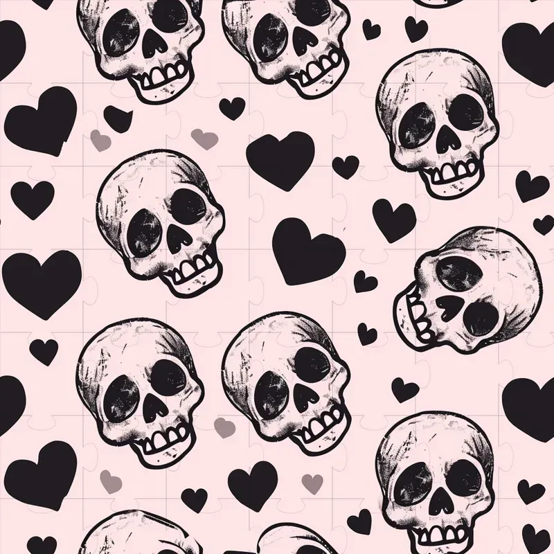 Spooky Valentines Day Patterns