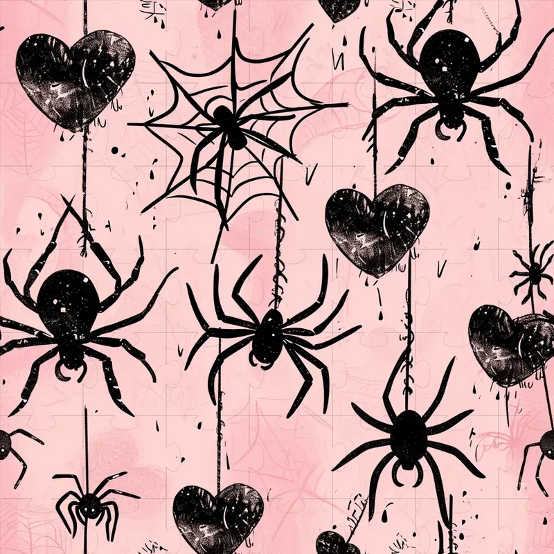 Spooky Valentines Day Patterns
