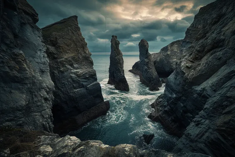 Wild Geometry Seascapes