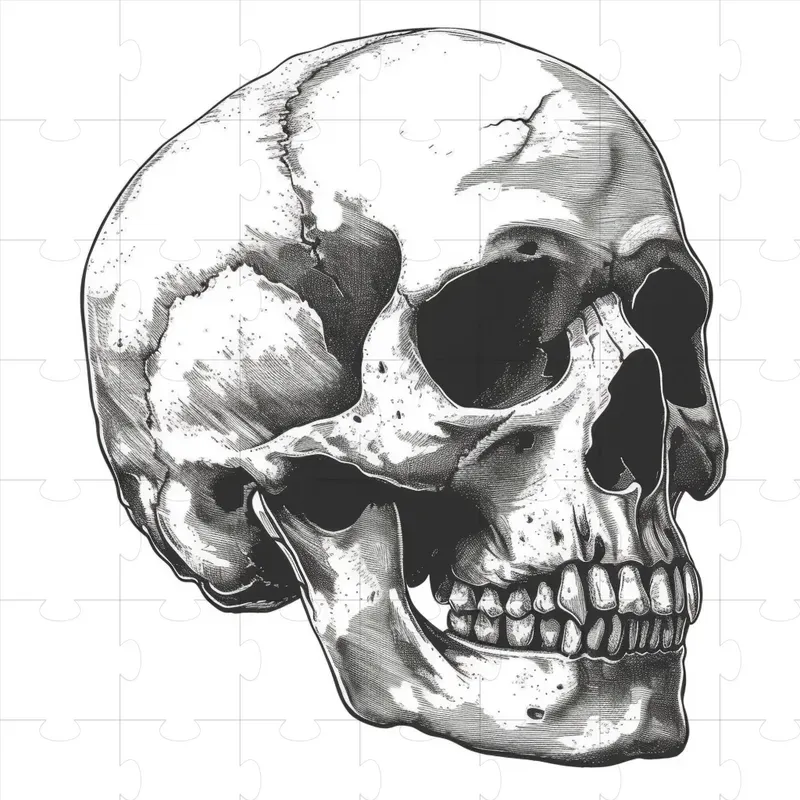 Halloween Engraving Clipart