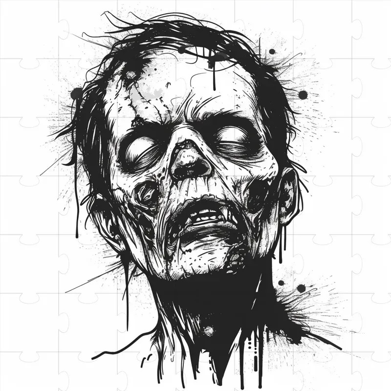 Halloween Engraving Clipart