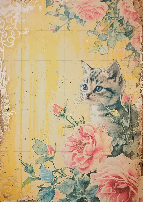 Vintage Junk Journal Pages