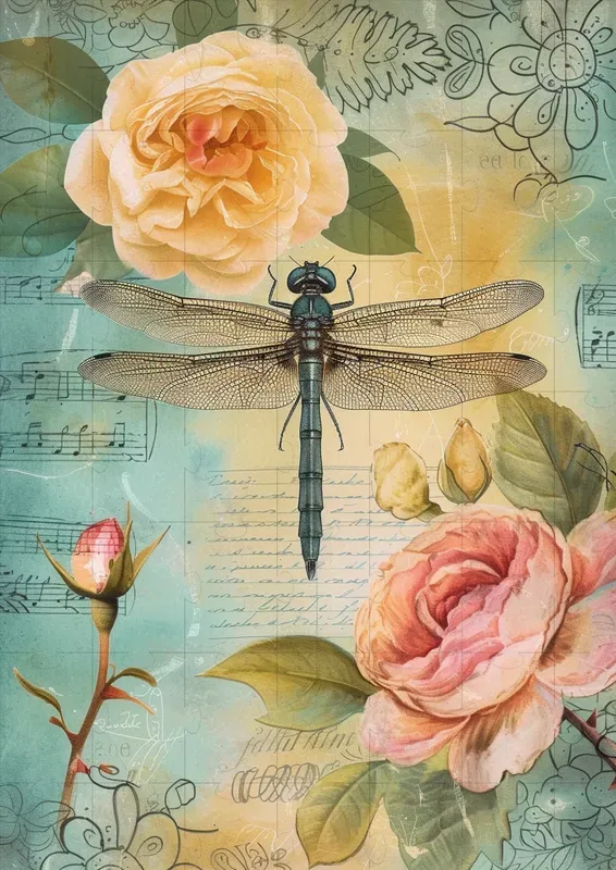 Vintage Junk Journal Pages