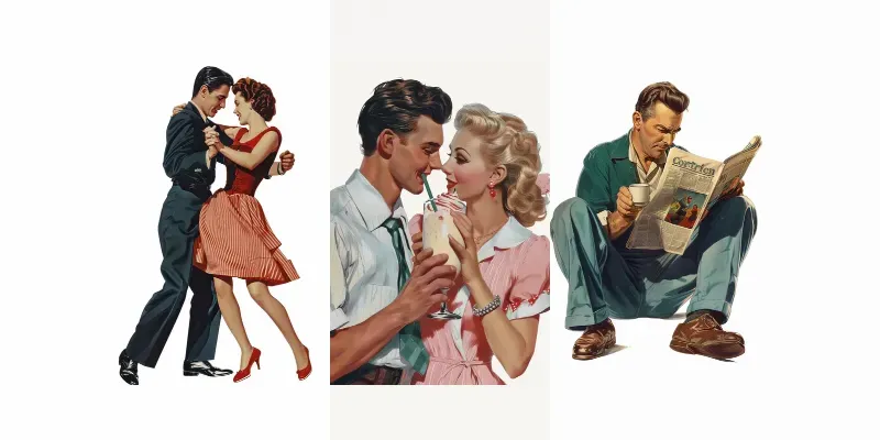 Americana Dreams Cut Outs generated by undefined