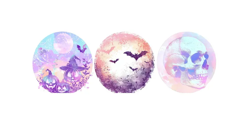 Pastel Goth Stickers generated by undefined