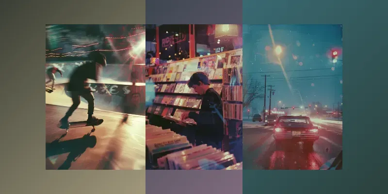 90s Vibe Nostalgia Photo generated by undefined