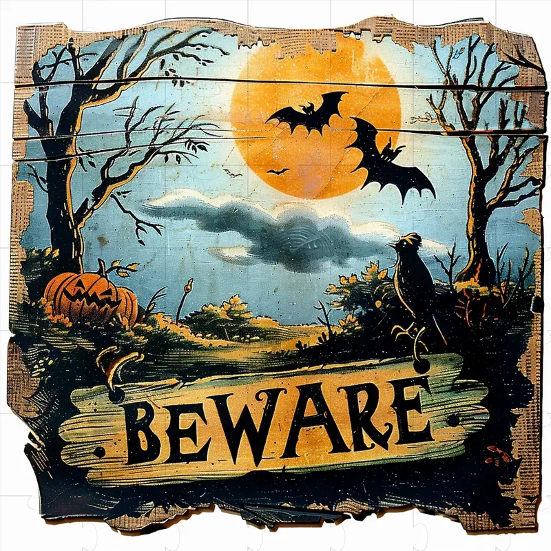 Vintage Halloween Cliparts