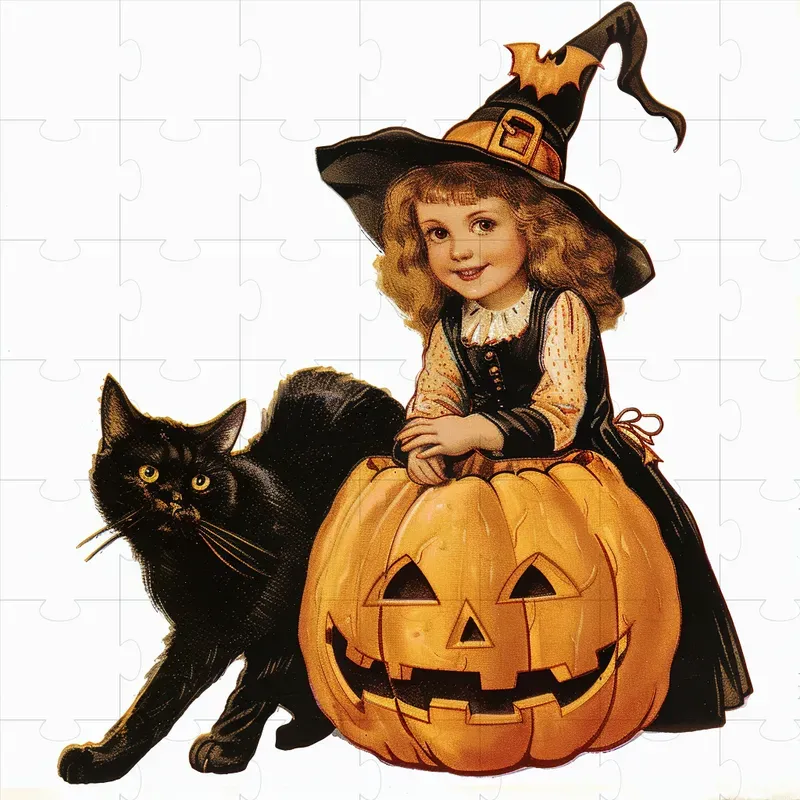 Vintage Halloween Cliparts