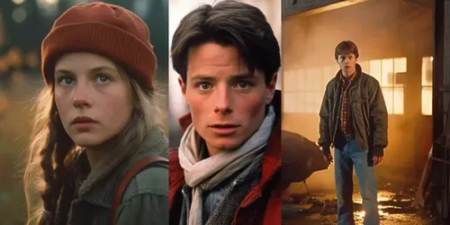 80s Retro Movie generated by midjourney