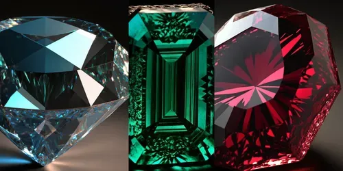 Tangible Gemstones generated by midjourney