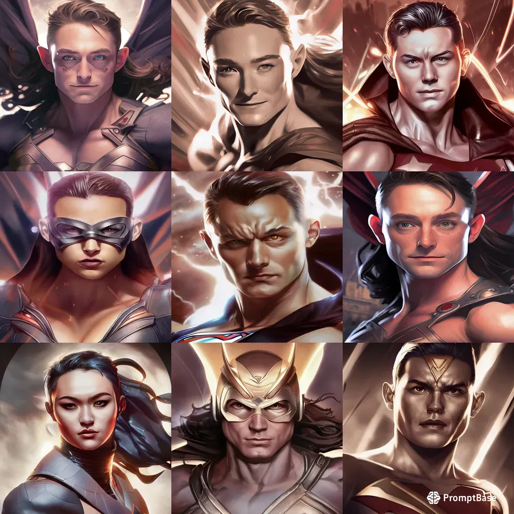 Your Face As A Super Hero
