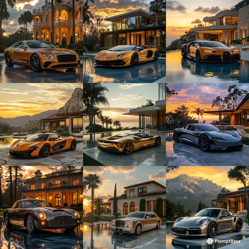 Dream Cars And Architecture