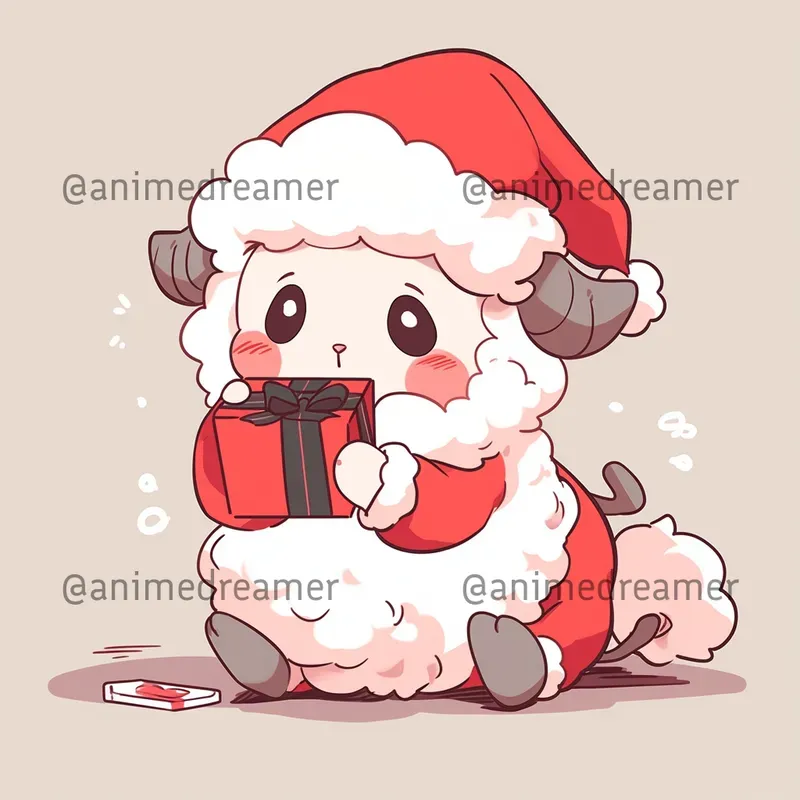Christmas Style Cute Animals