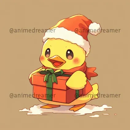 Christmas Style Cute Animals
