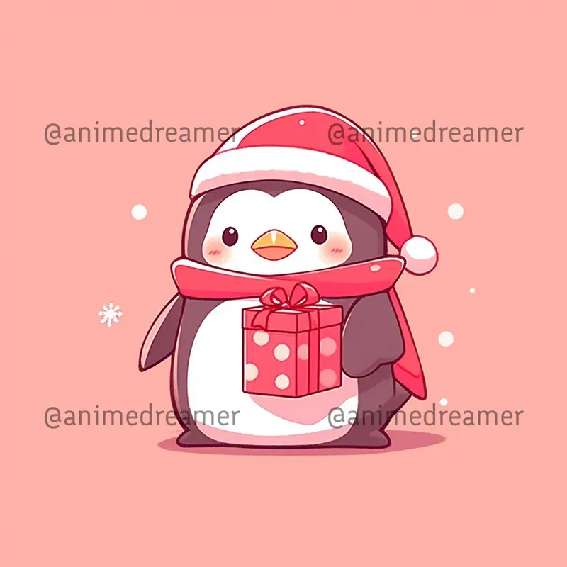 Christmas Style Cute Animals