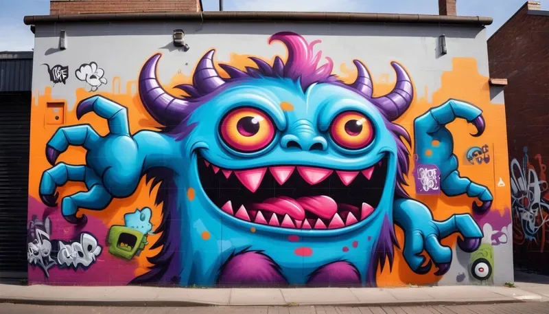 Graffiti Style Urban Vibes