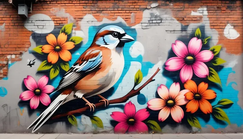 Graffiti Style Urban Vibes