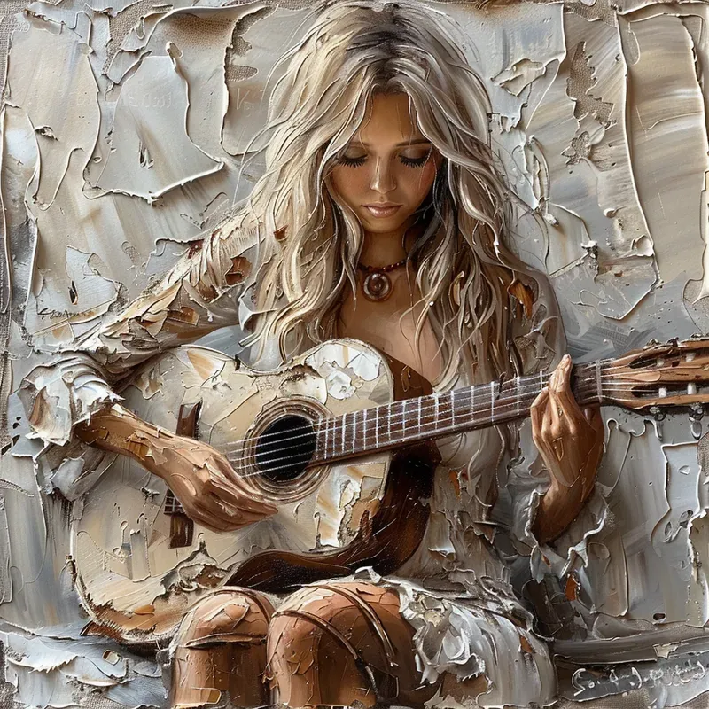 Mesmerising Palette Knife Paintings