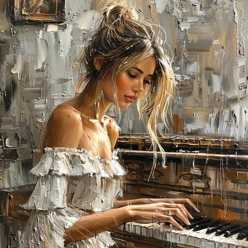 Mesmerising Palette Knife Paintings