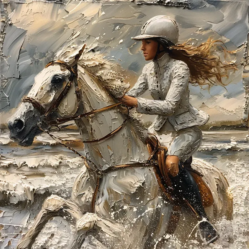 Mesmerising Palette Knife Paintings