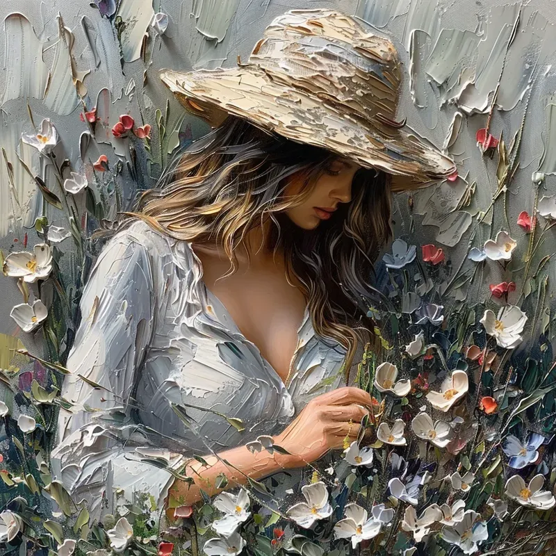 Mesmerising Palette Knife Paintings