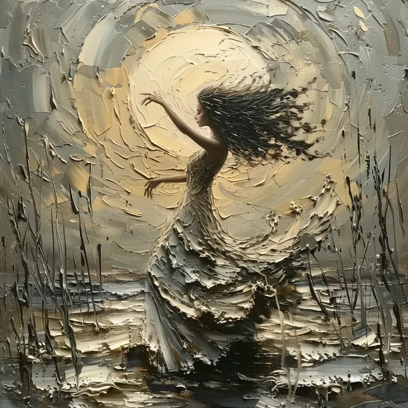 Mesmerising Palette Knife Paintings