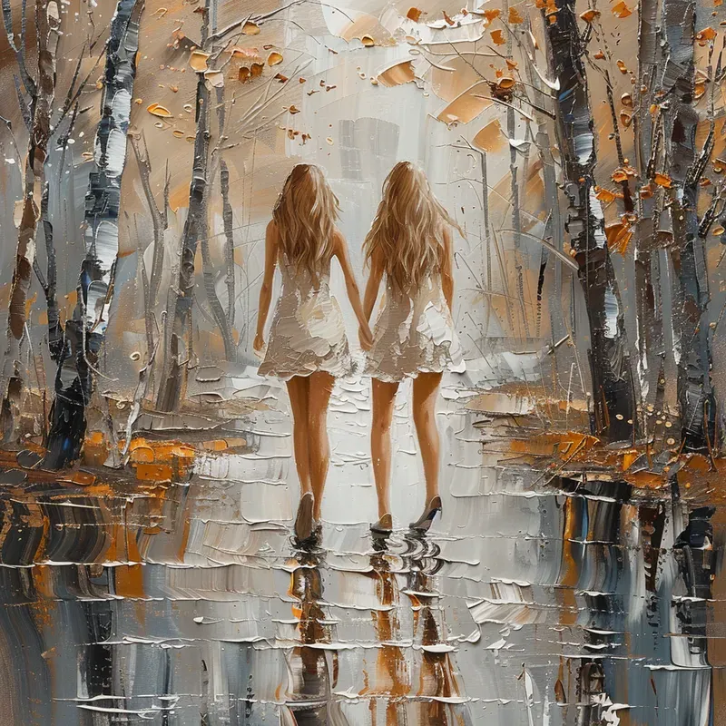 Mesmerising Palette Knife Paintings