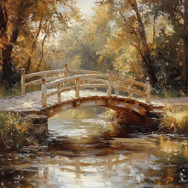 Vintage Palette Knife Paintings