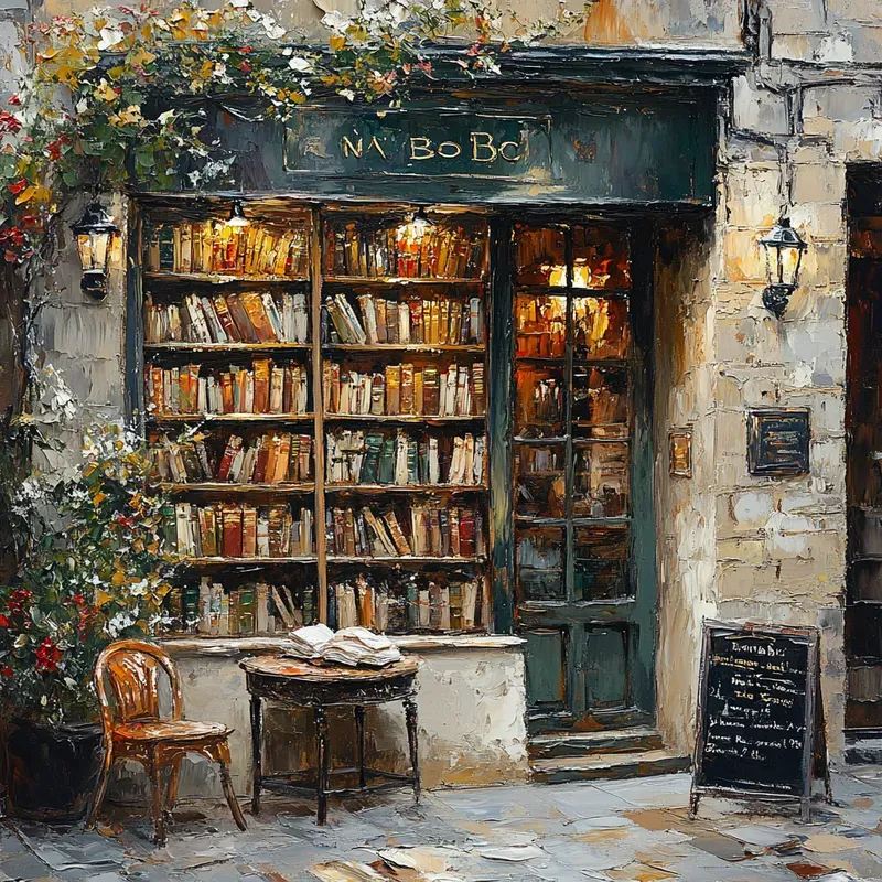 Vintage Palette Knife Paintings