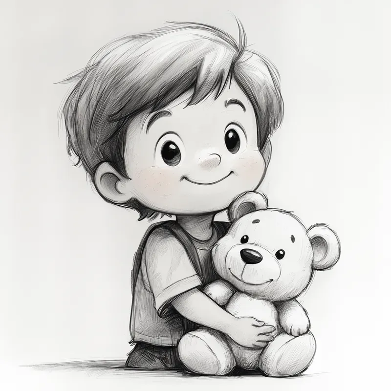 Line Art Illustrations For Coloring Books