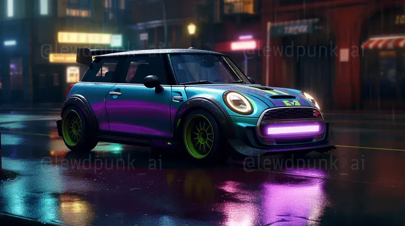 Your Cars In A Cyberpunk World