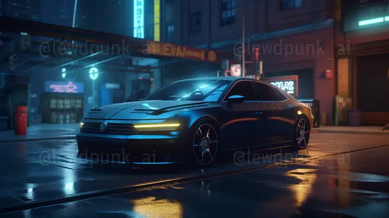 Your Cars In A Cyberpunk World