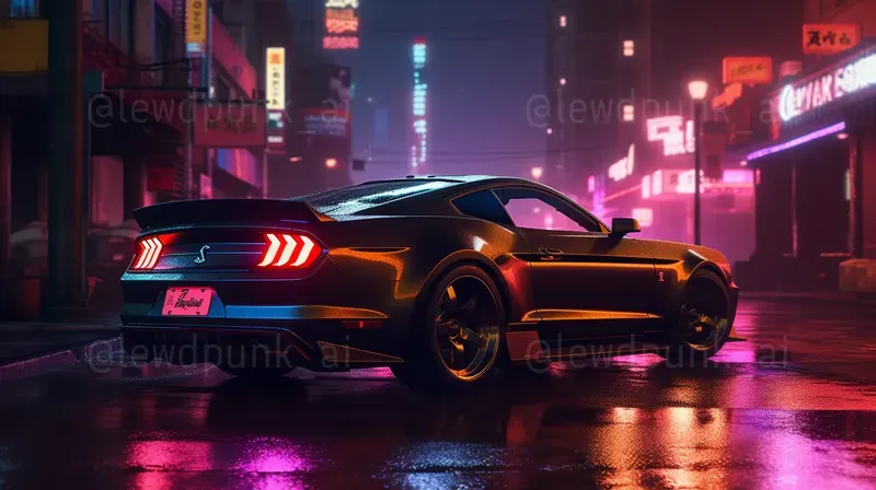 Your Cars In A Cyberpunk World