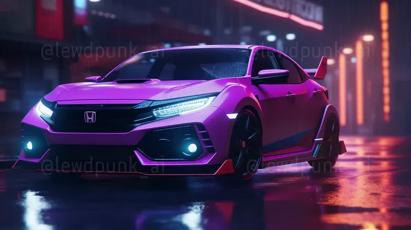 Your Cars In A Cyberpunk World