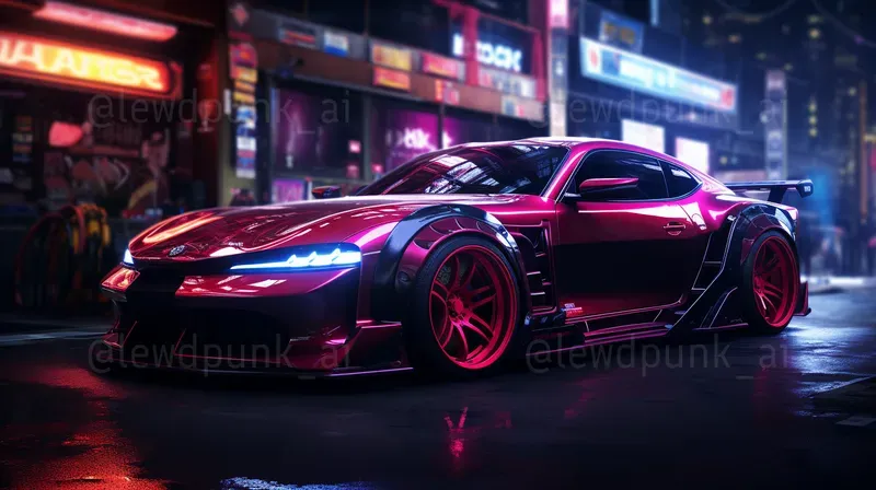 Your Cars As Cyberpunk Artwork 2