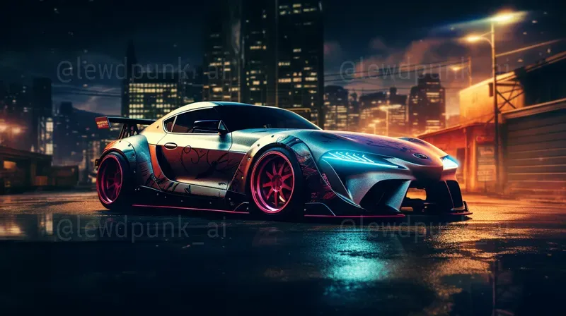 Your Cars As Cyberpunk Artwork 2