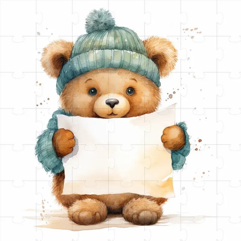 Christmas Animals With Signs Cliparts