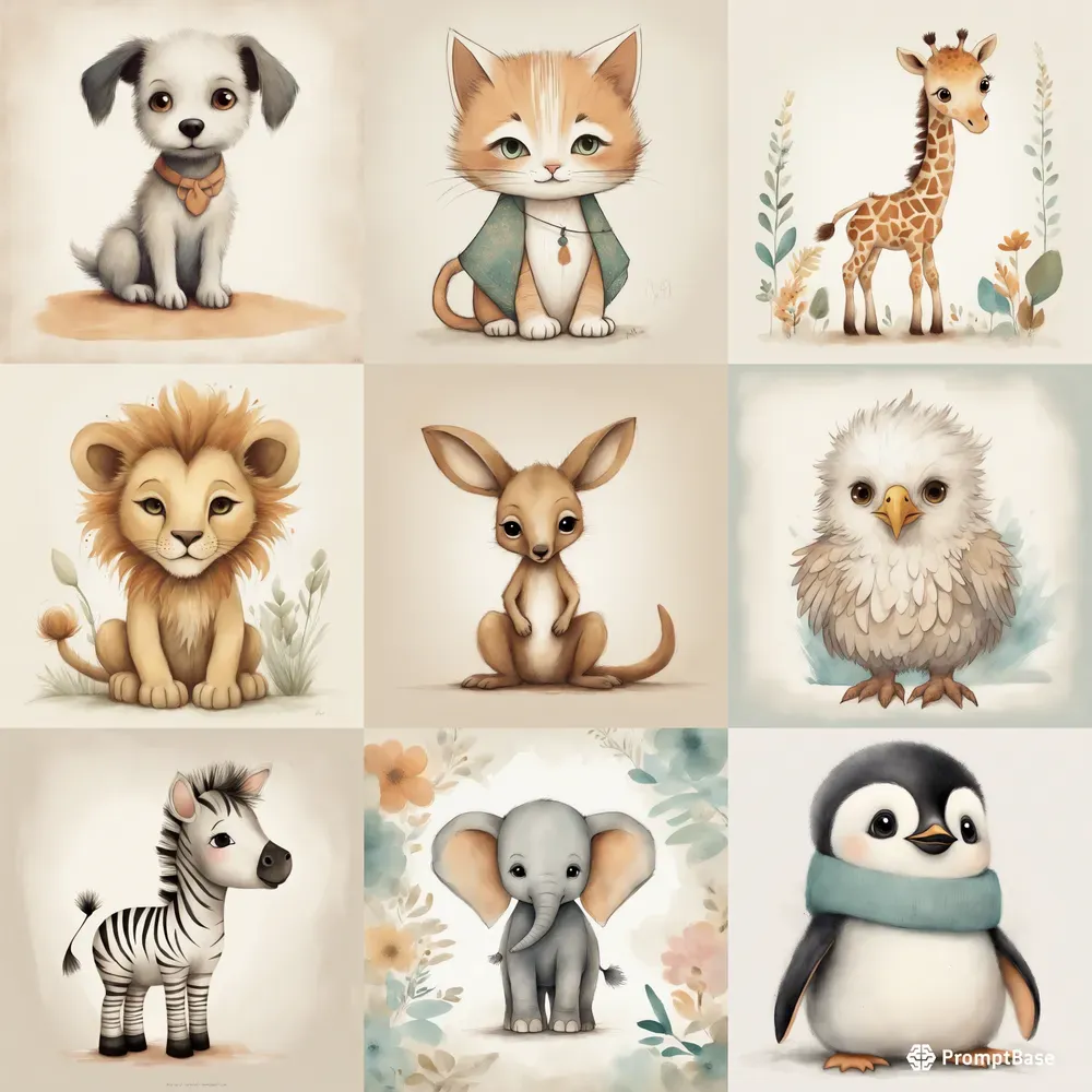 Whimsical Wonders Animals
