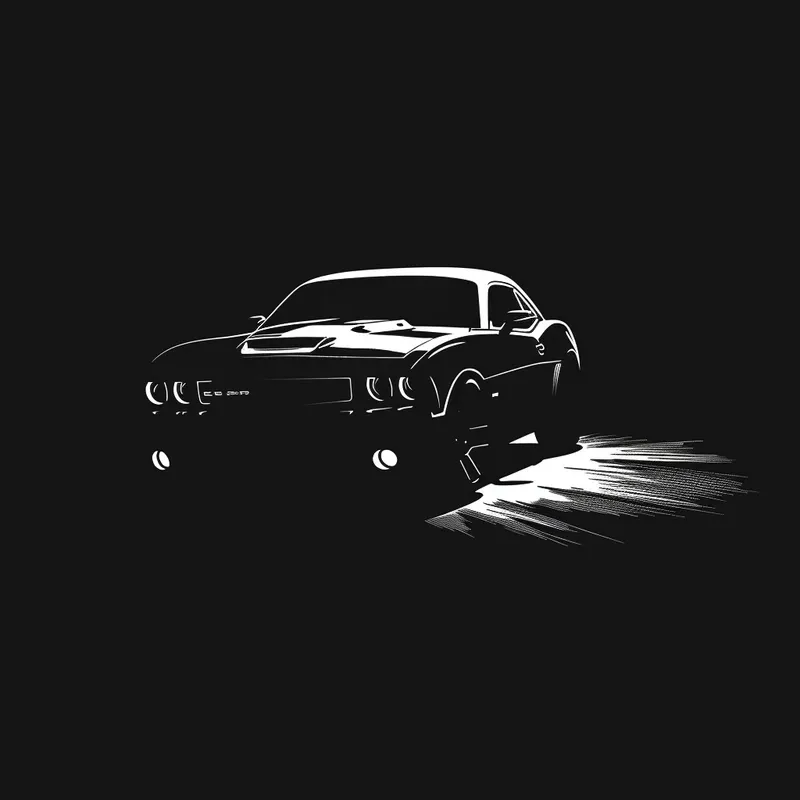 Silhouette Art In Black And White