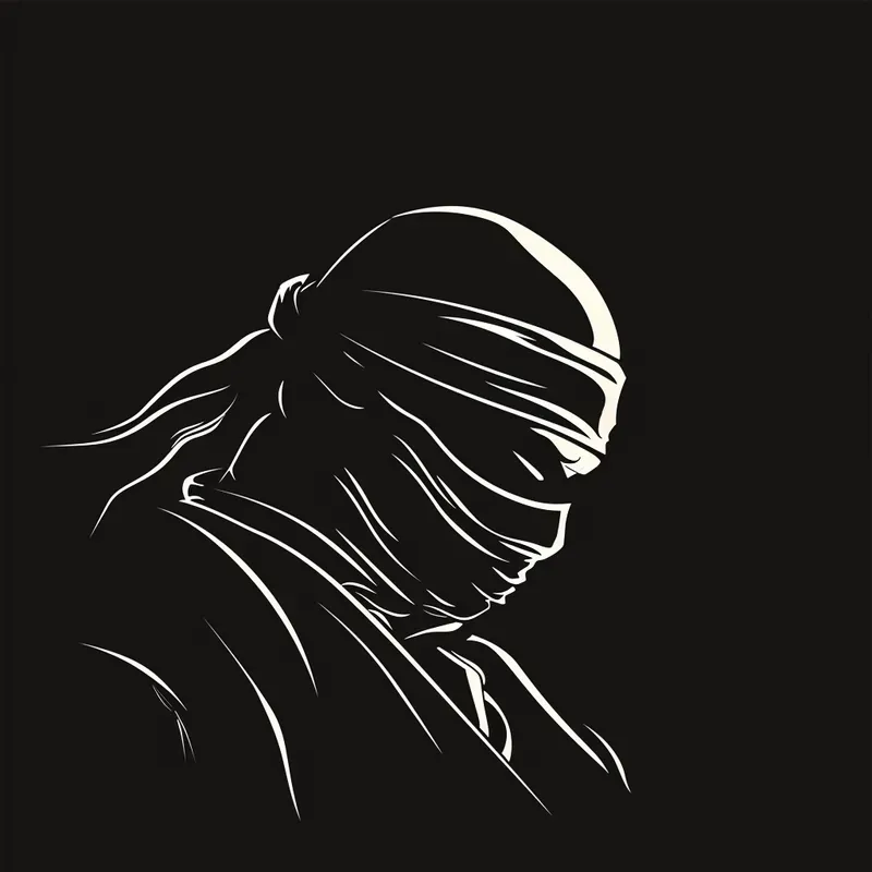 Silhouette Art In Black And White