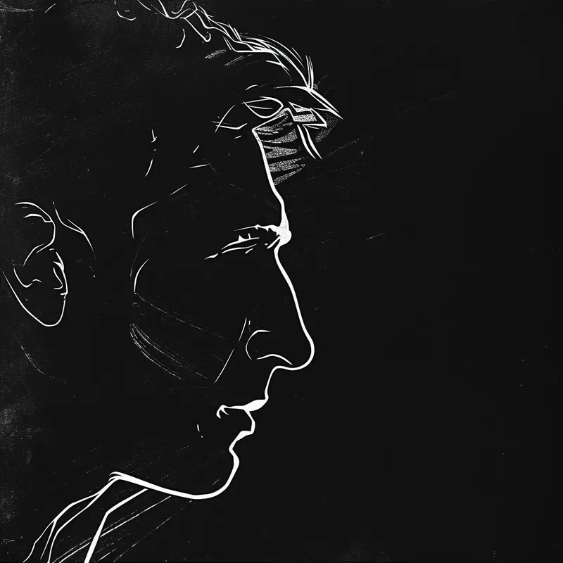 Silhouette Art In Black And White