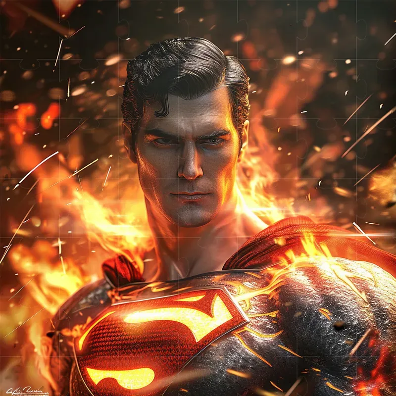 Epic Portraits Of Super Heroes In Action