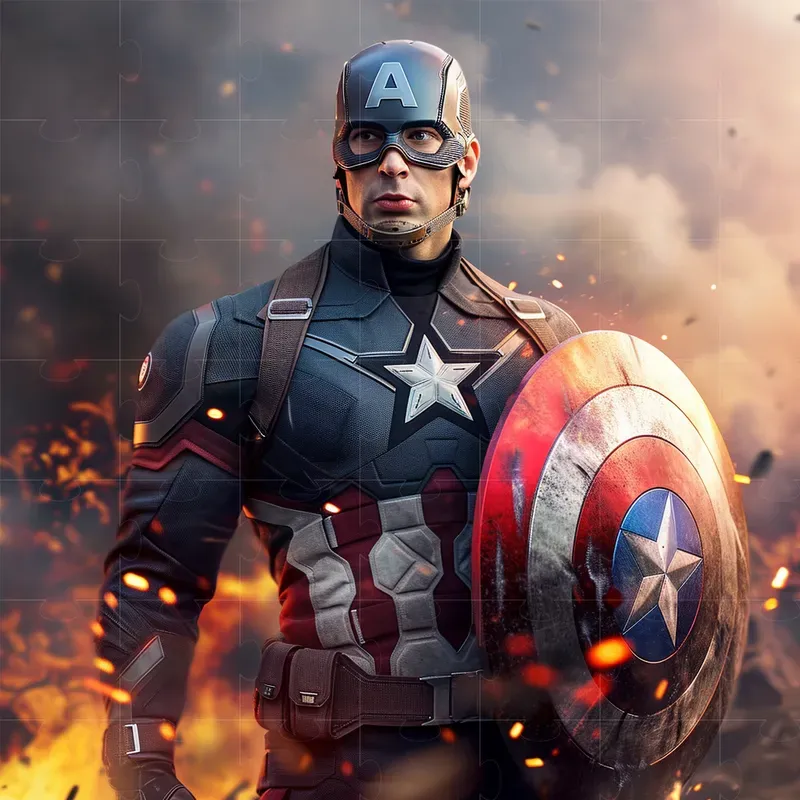 Epic Portraits Of Super Heroes In Action