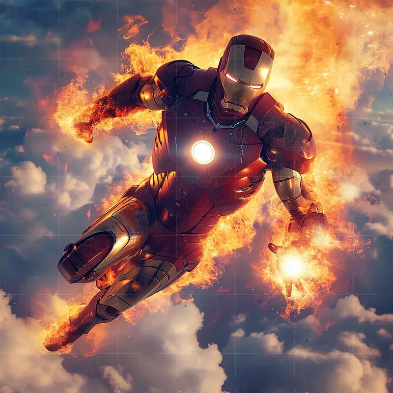 Epic Portraits Of Super Heroes In Action
