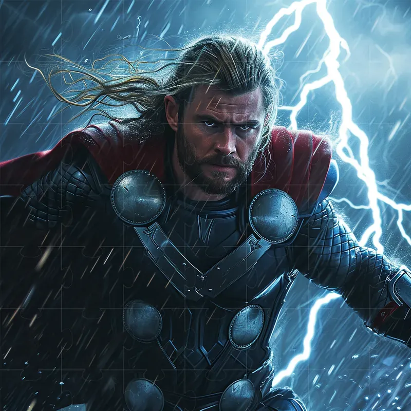 Epic Portraits Of Super Heroes In Action