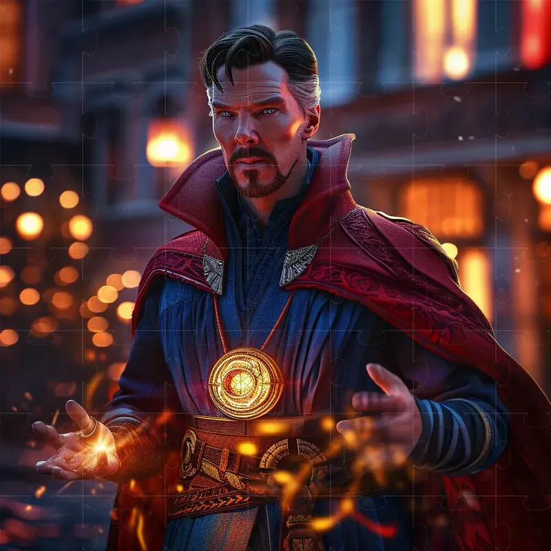 Epic Portraits Of Super Heroes In Action