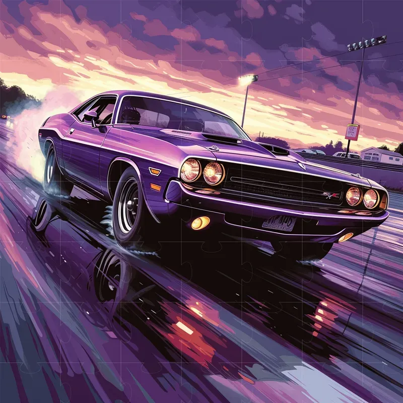 Realistic Car Photoshoot Illustrations